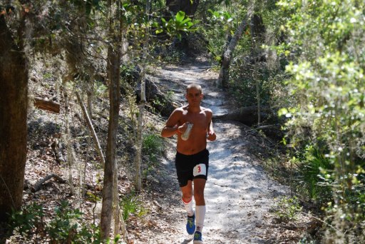 Dave James on the FC100 course