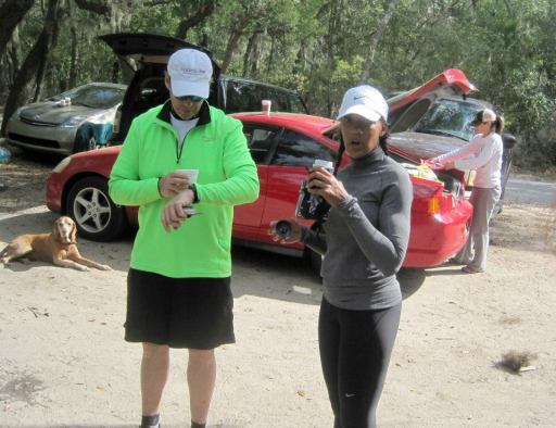 Gene and Dr. Claire Johnson.