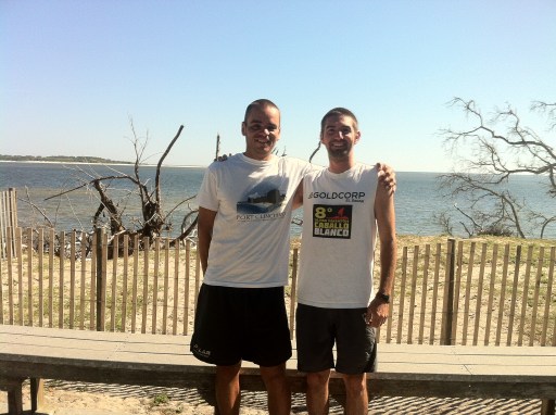 At the bluffs overlook on Big Talbot Island, just south of Amelia Island.