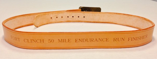 50 Mile finisher award